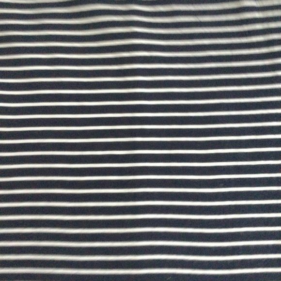 Gap Boatneck Mariner Dress Stripes Knit Navy White Shift - Sz Medium - Picture 11 of 15